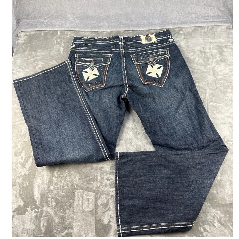 Laguna Beach Jean Co Mens Jeans 42x34 Dark Wash NEW Y2K VTG